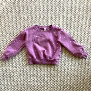 Carter’s Girls Purple sweatshirt - Size 6T